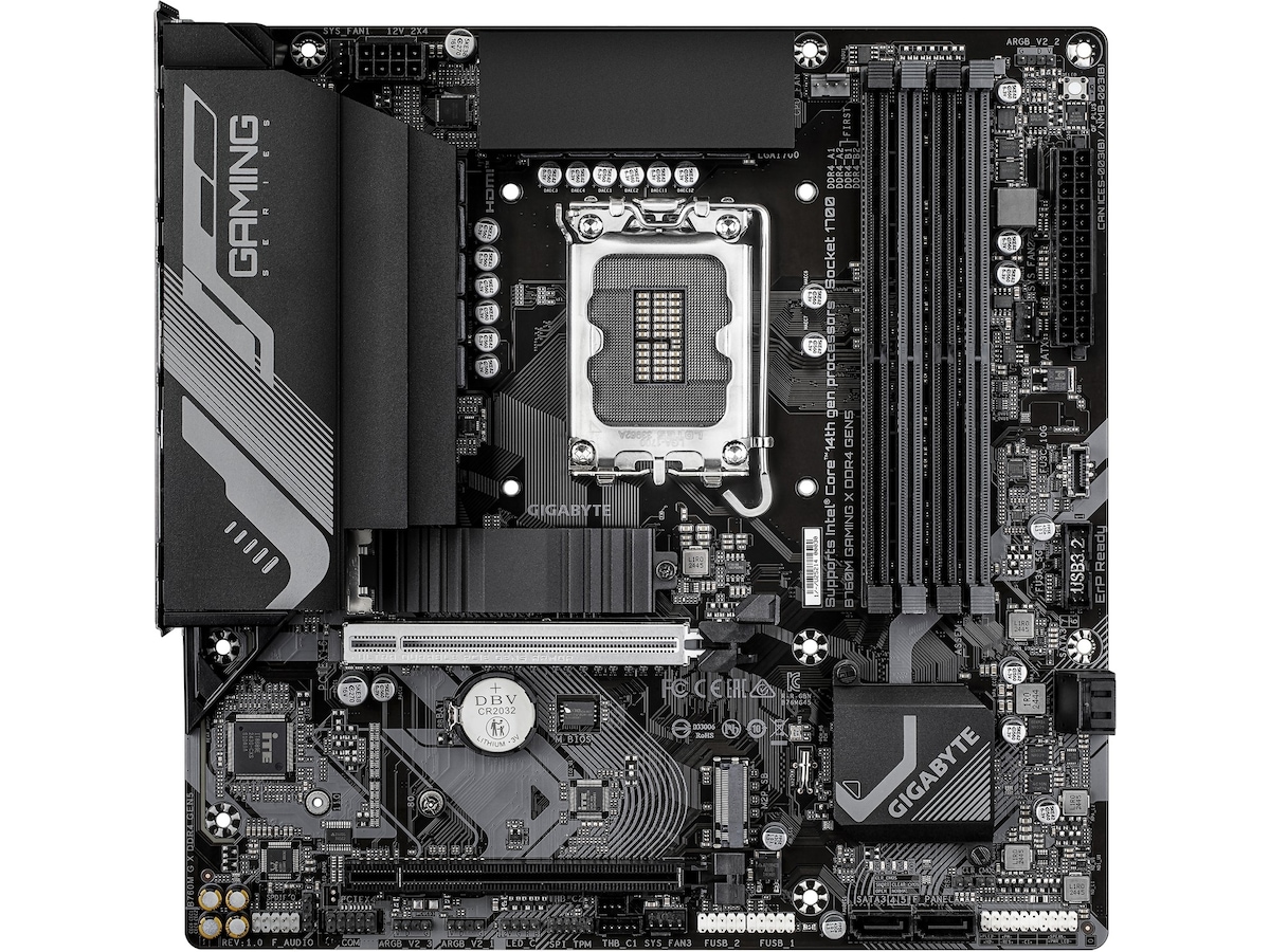 Gigabyte B760M Gaming X DDR4 GEN5 hovedkort Intel Socket