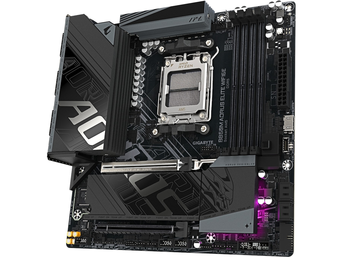 Gigabyte B850M AORUS ELITE WIFI6E Hovedkort AMD Socket