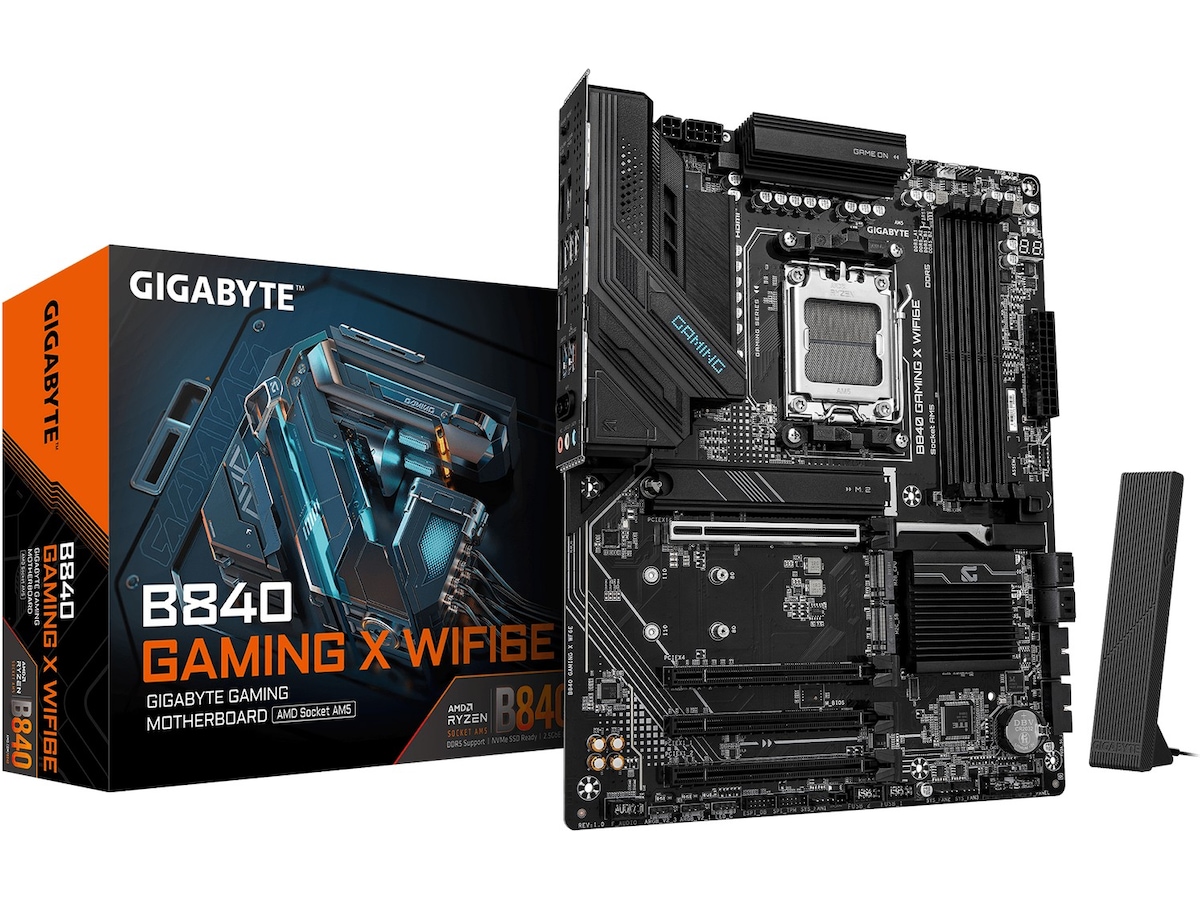 Gigabyte B840 GAMING X WIFI6E Hovedkort AMD Socket