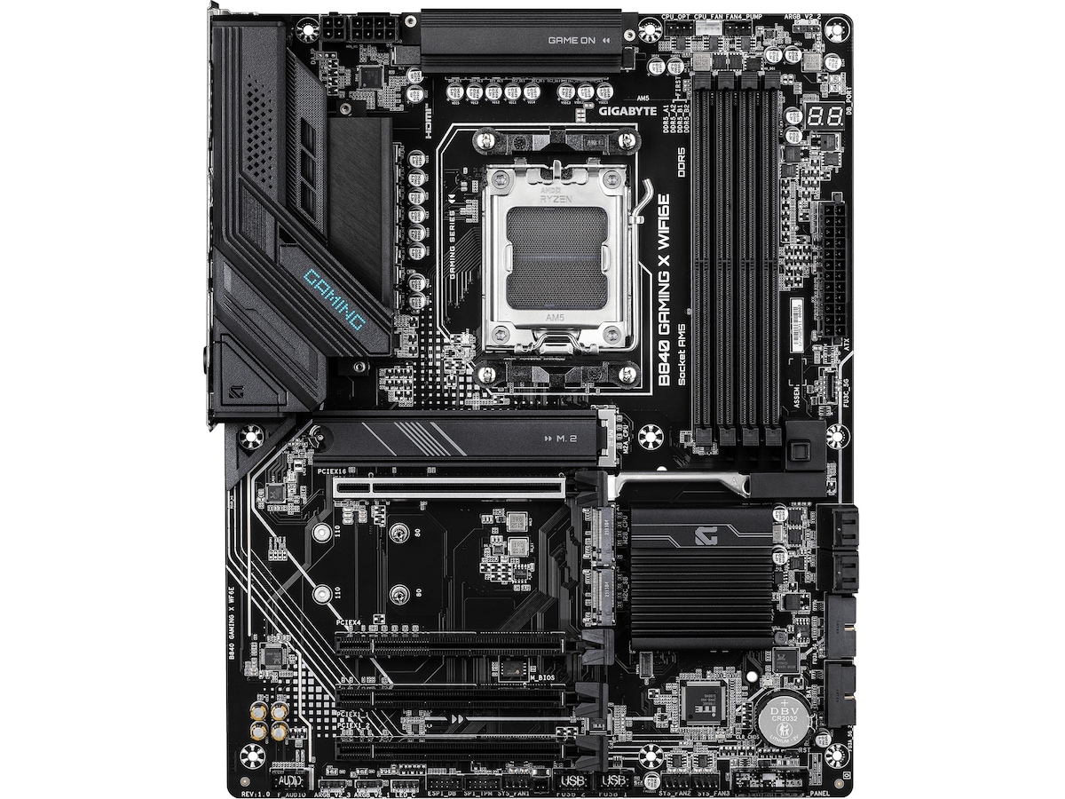 Gigabyte B840 GAMING X WIFI6E Hovedkort AMD Socket