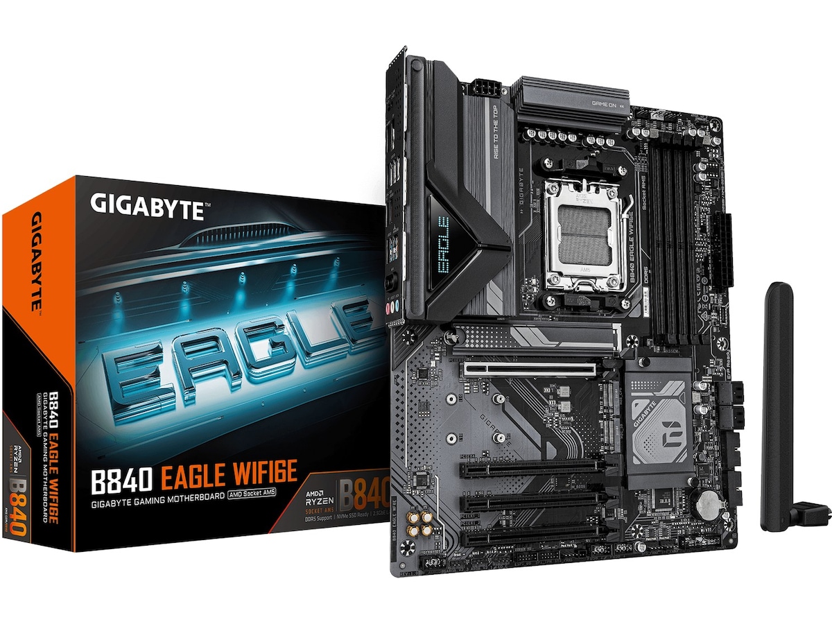 Gigabyte B840 EAGLE WIFI6E Hovedkort AMD Socket
