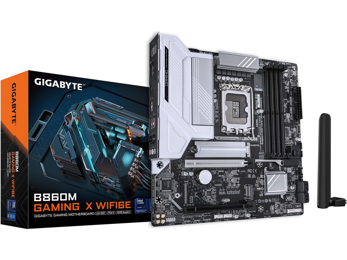 Gigabyte B860M GAMING X hovedkort WIFI6E Intel Socket