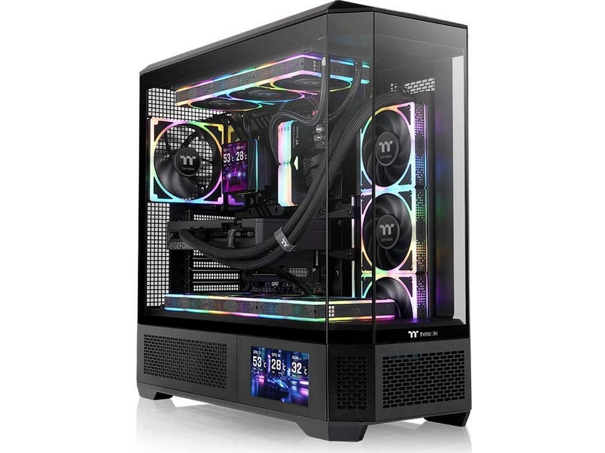 Thermaltake 6.0" LCD Panel Kit for View 600 TG (sort) Tilbehør