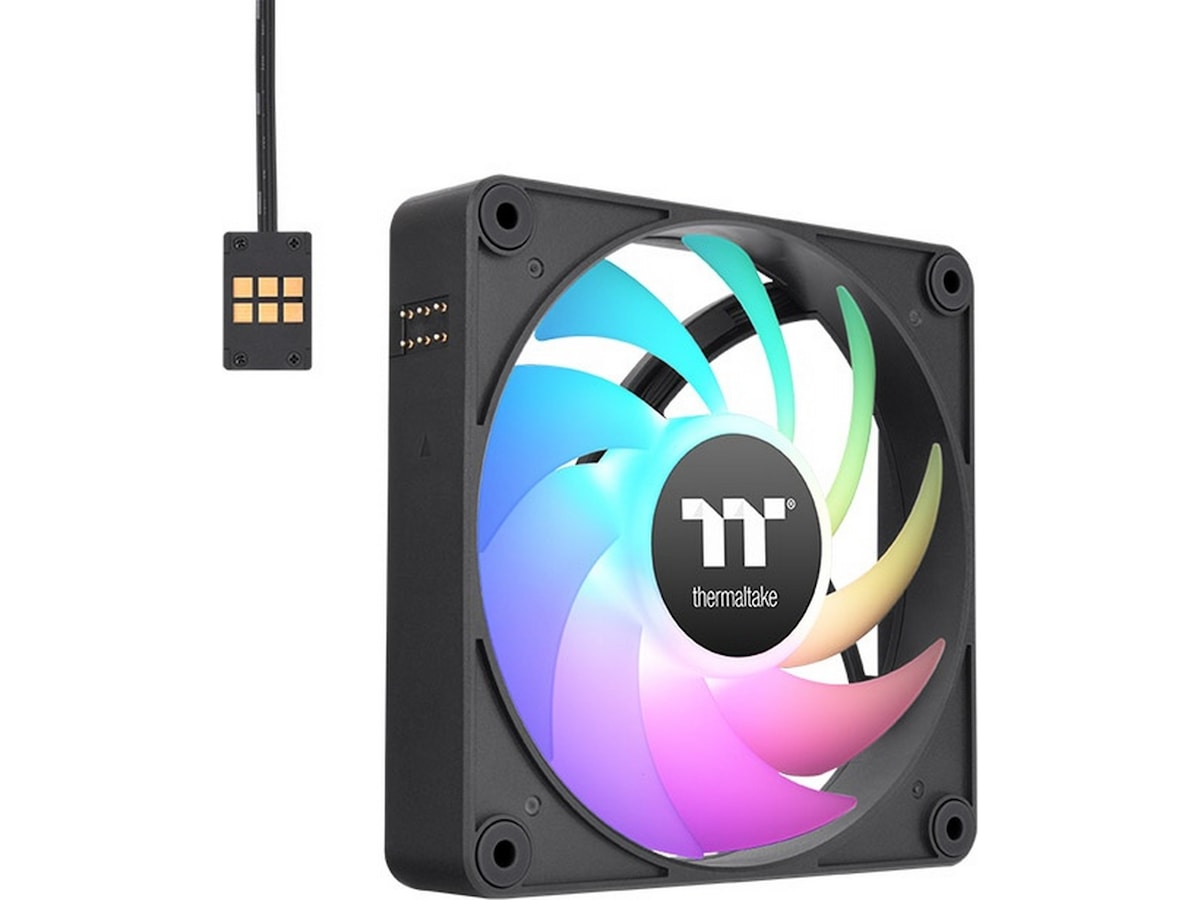 Thermaltake CT120 EX ARGB Sync Vifte 3pk (sort) Vifter