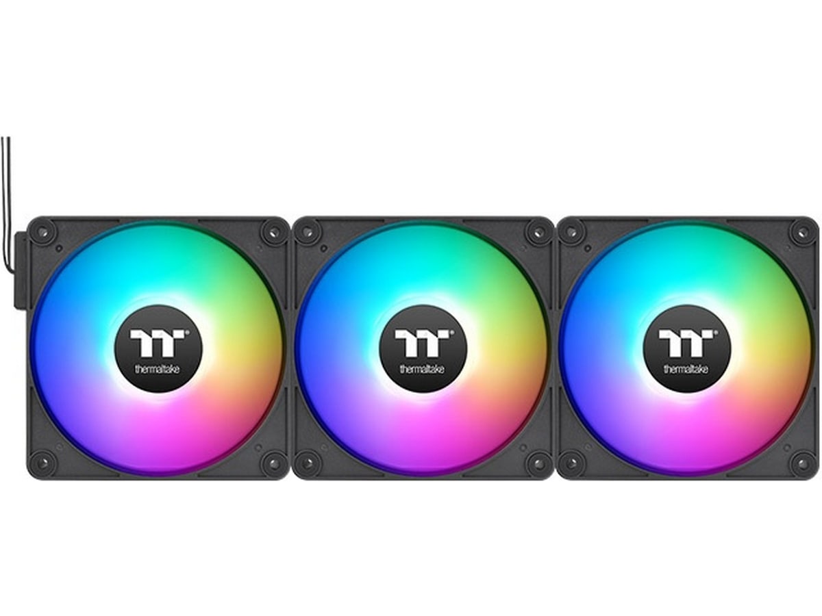 Thermaltake CT120 EX ARGB Sync Vifte 3pk (sort) Vifter