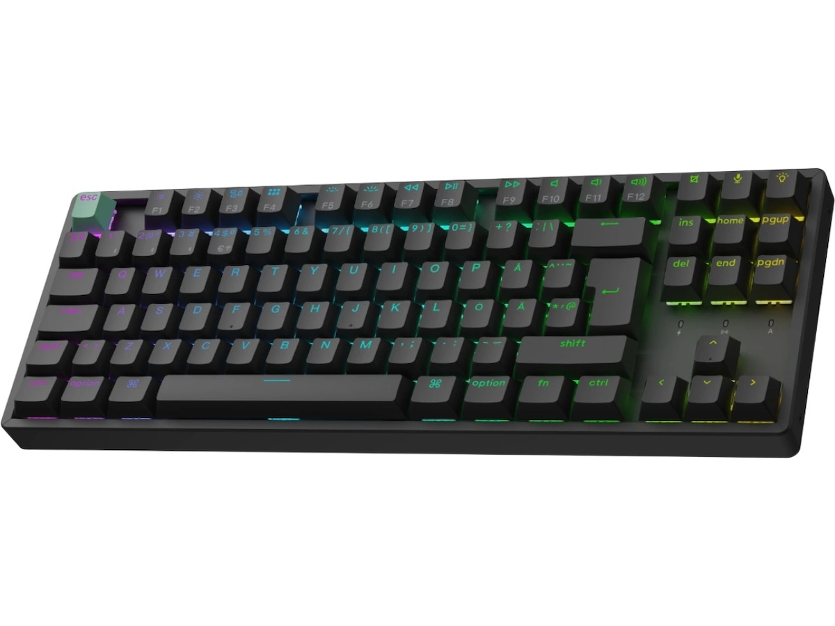 Keychron K8 HE Trådløst Gamingtastatur (sort) Gamingtastatur