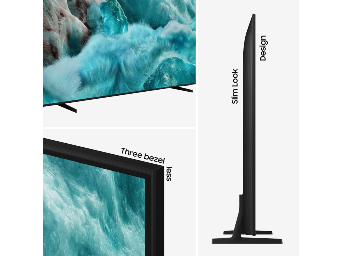 Samsung 65" Q7FA QLED 4K Smart TV (2025) + lydplanke 50 - 59 tommer TV