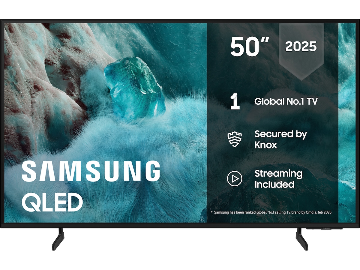 Samsung 50" Q7FA QLED 4K Smart TV (2025) + lydplanke 50 - 59 tommer TV