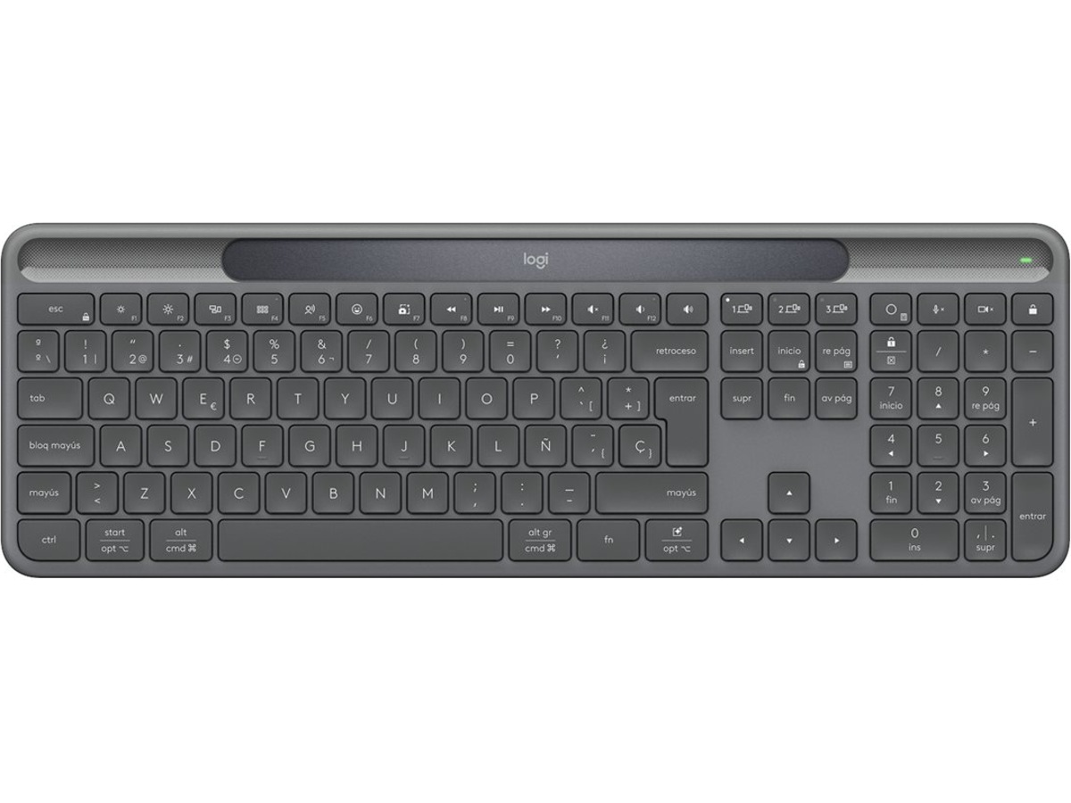 Logitech Signature Slim Solar+ trådløst tastatur K980 Tastatur
