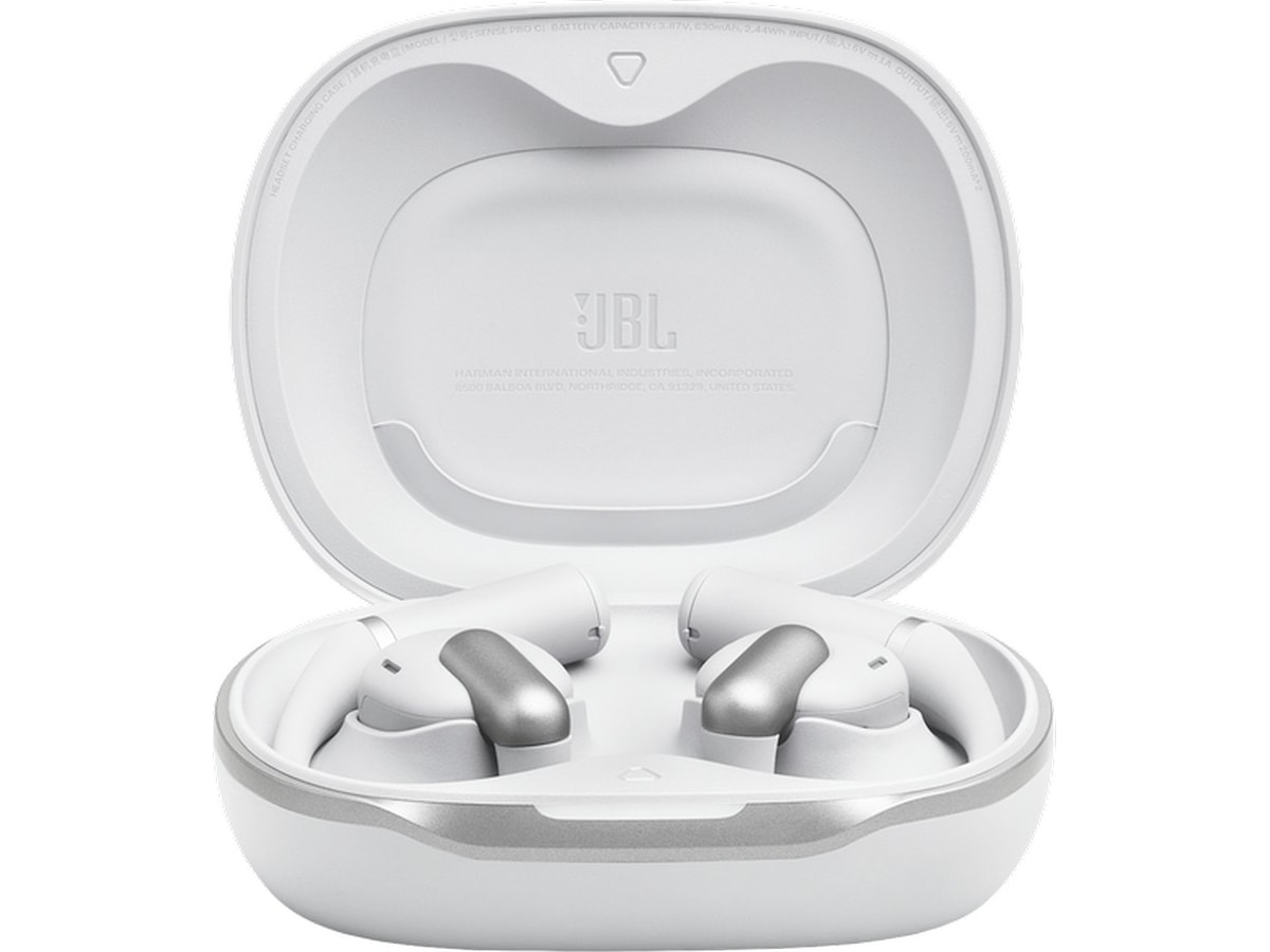 JBL Sense Pro trådløse ørepropper, open-ear (hvit) Ørepropper