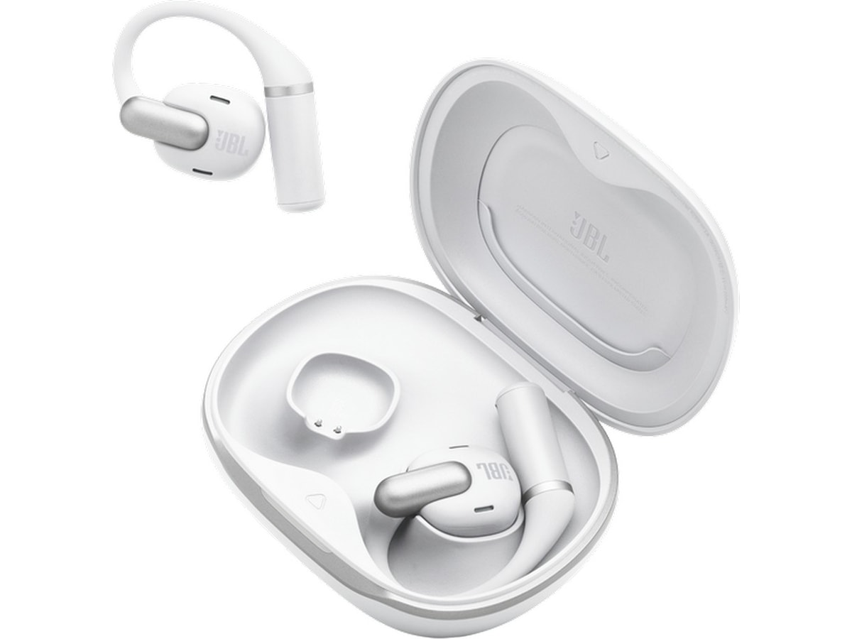 JBL Sense Pro trådløse ørepropper, open-ear (hvit) Ørepropper