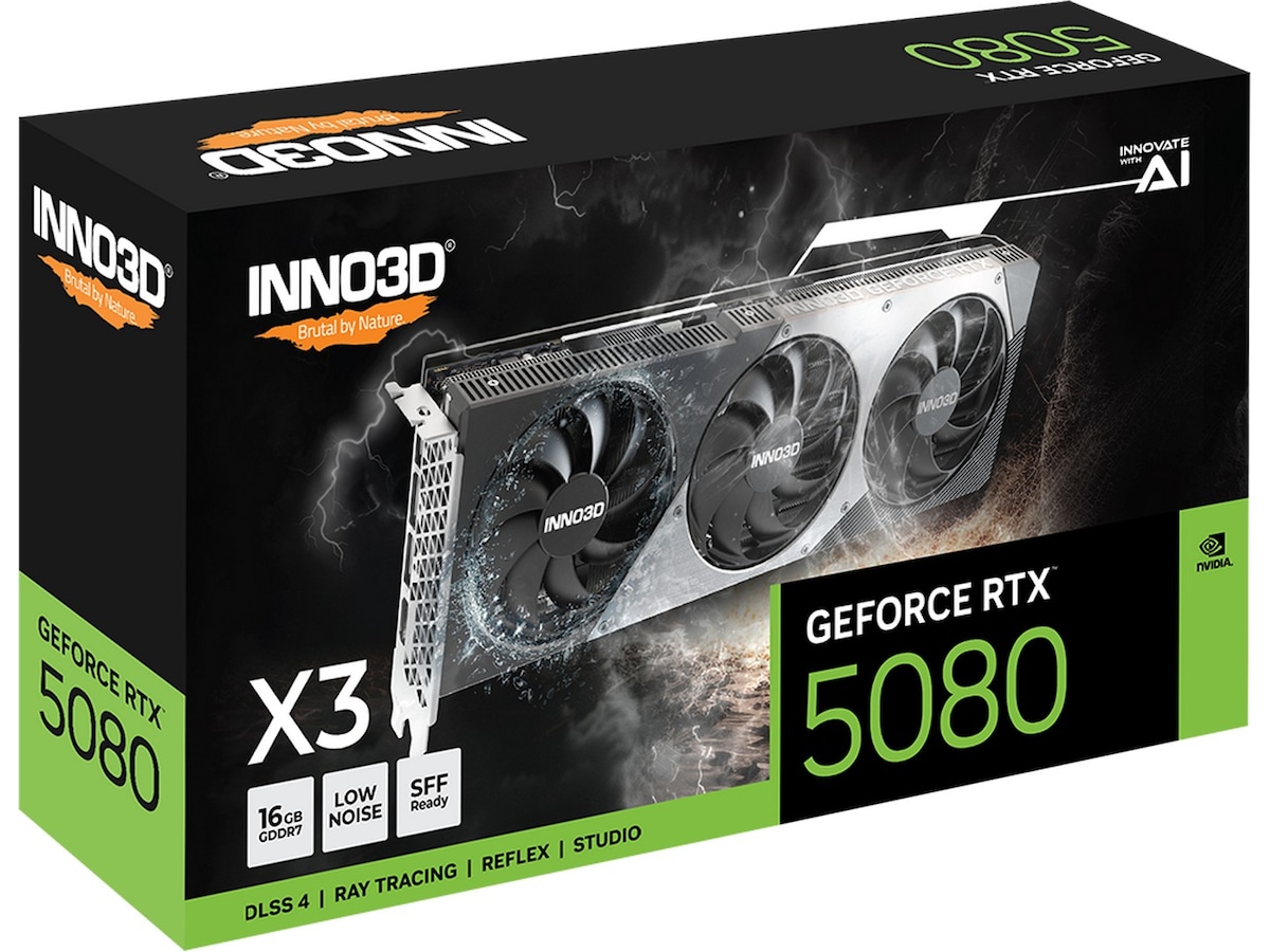 INNO3D GeForce RTX 5080 X3 Skjermkort
