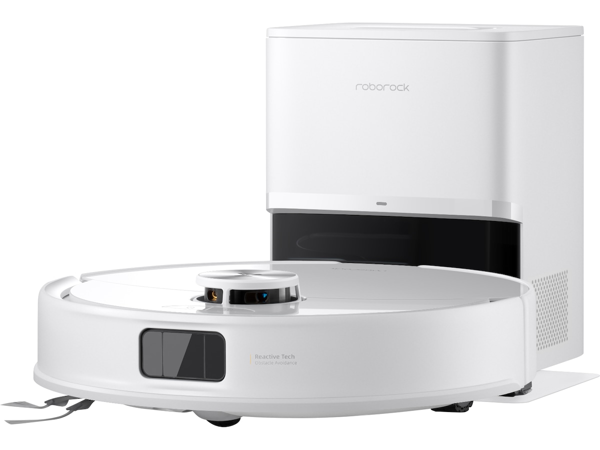 Roborock Q10 VF+ Robotstøvsuger (hvit) + støvposer Robotstøvsugere