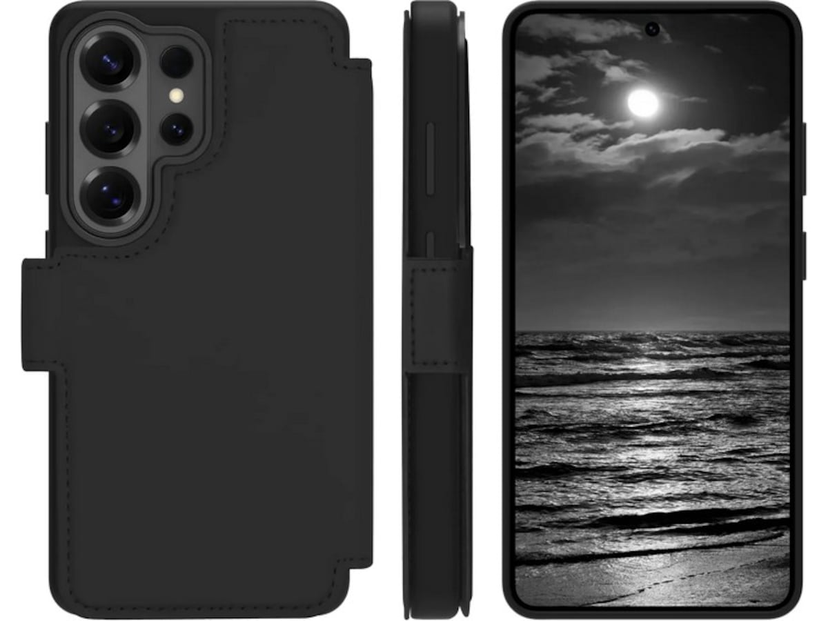 dbramante1928 Galaxy S26 Ultra Lynge 2-i-1 lommebokdeksel (midnight) Mobildeksel