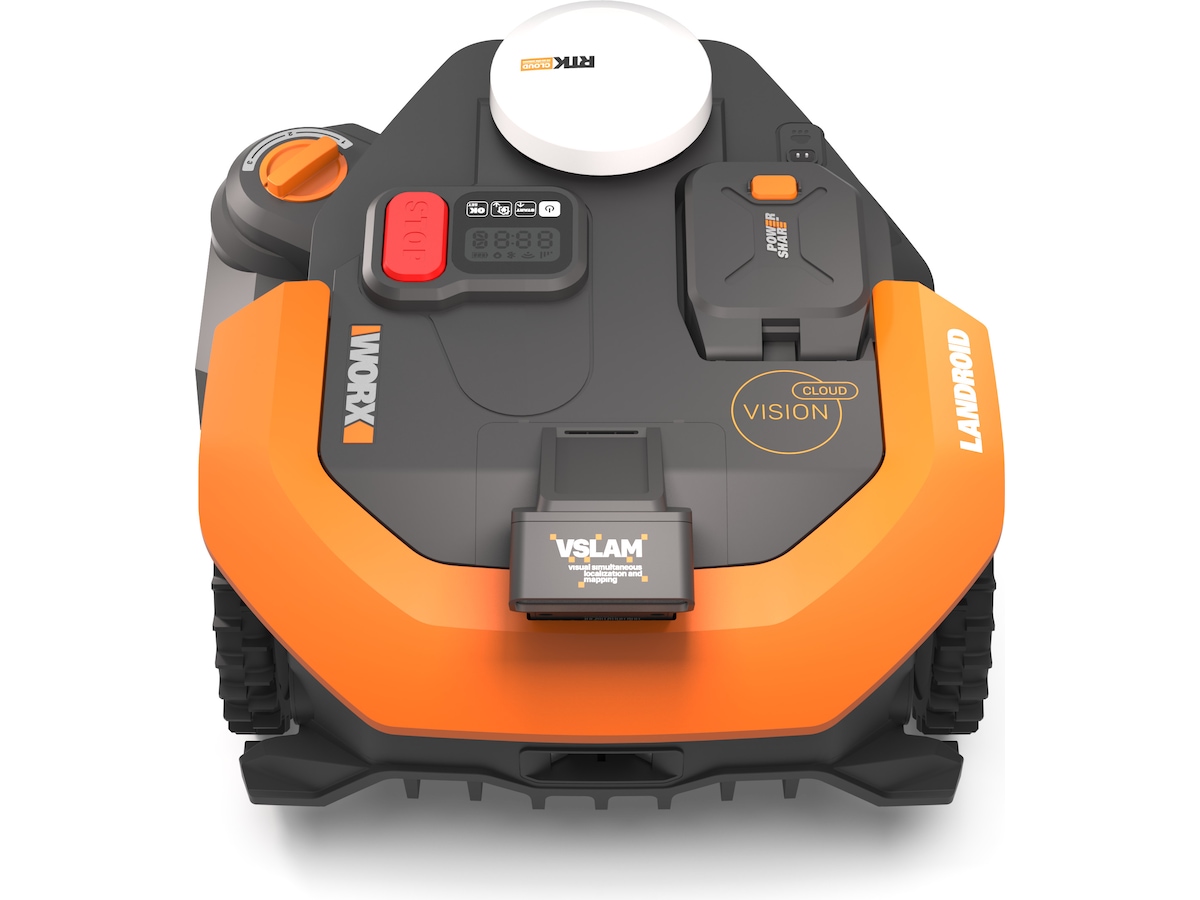 Worx WR318E Landroid Vision Cloud 1800m² Robotgressklipper