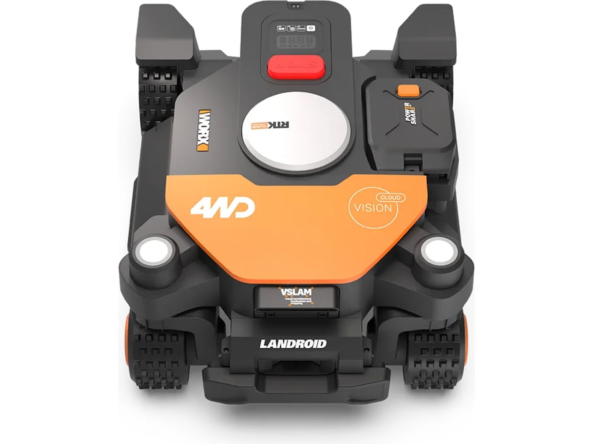 Kraftig 4WD klipper med AI-kamera for automatisk kartlegging Robotgressklipper