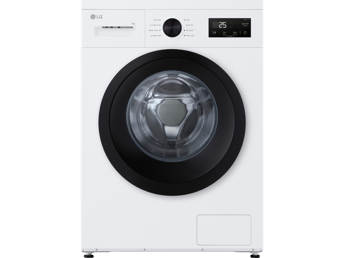 LG F4A1009NWKB vaskemaskin (hvit) + tørketrommel Vaskemaskin