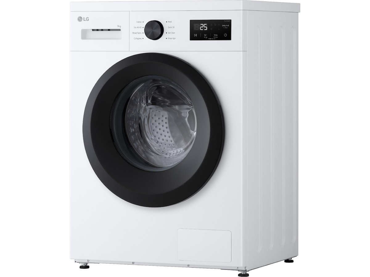 LG F4A1009NWKB vaskemaskin (hvit) + tørketrommel Vaskemaskin