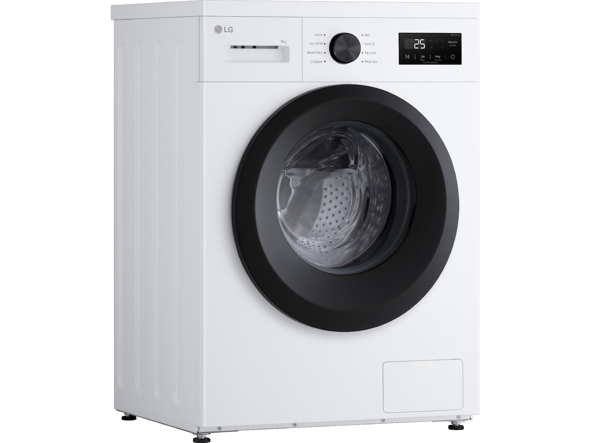LG F4A1009NWKB vaskemaskin (hvit) + tørketrommel Vaskemaskin