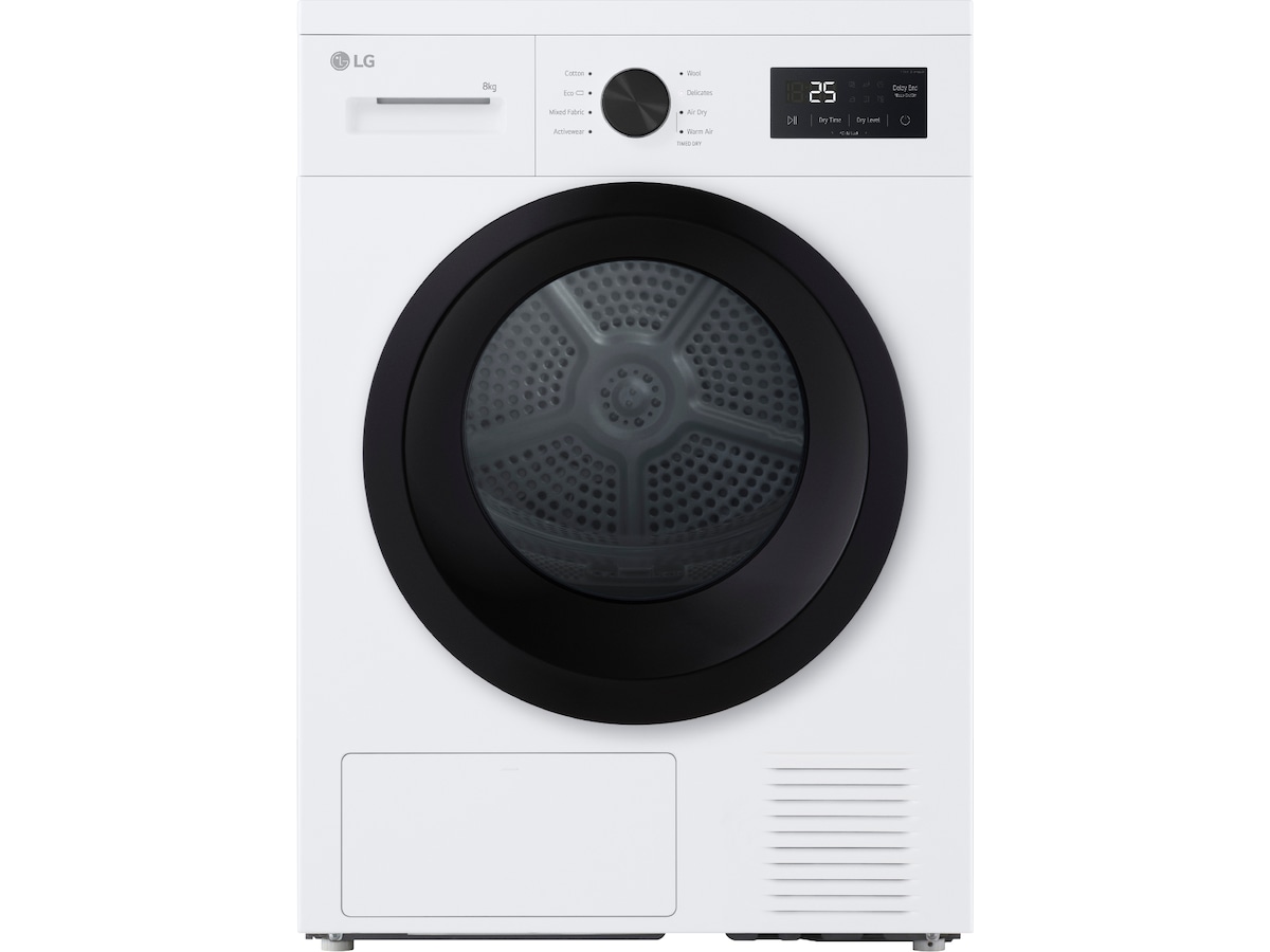 LG F4A1009NWKB vaskemaskin (hvit) + tørketrommel Vaskemaskin