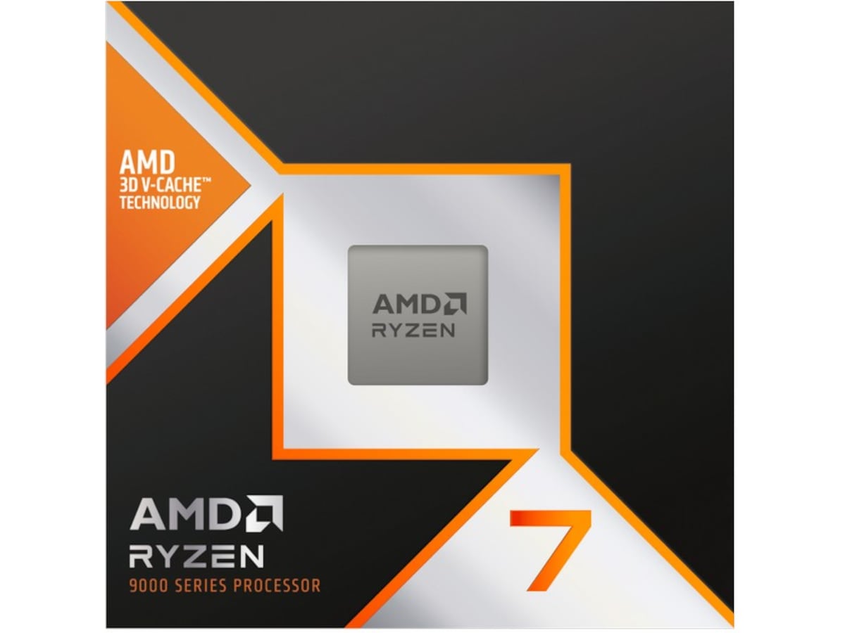 AMD Ryzen 7 9850X3D prosessor Prosessorer