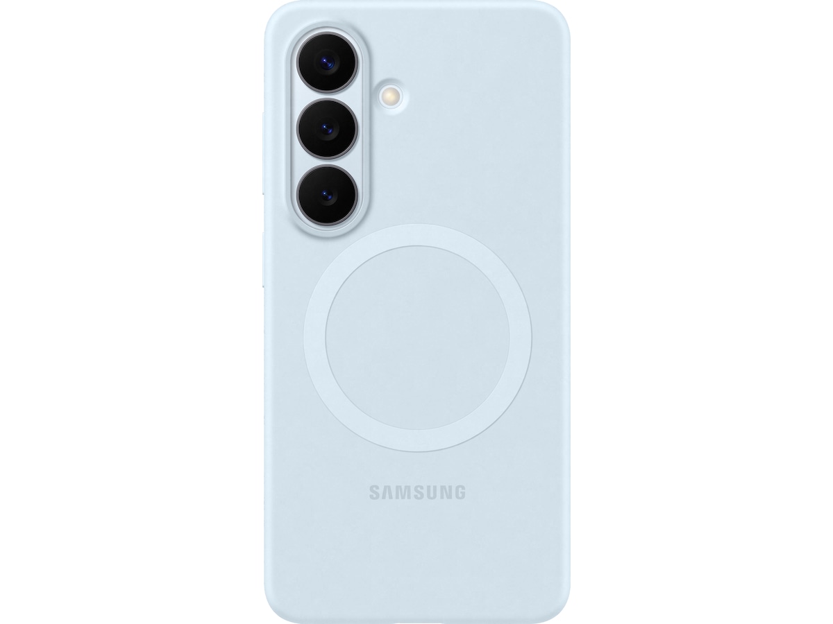 Samsung Galaxy S26 Magnet Silikondeksel (lysblå) Mobildeksel