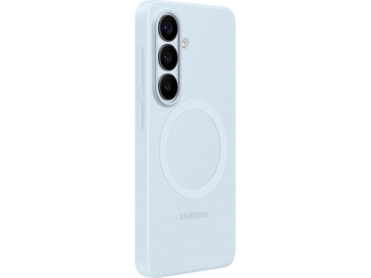 Samsung Galaxy S26 Magnet Silikondeksel (lysblå) Mobildeksel
