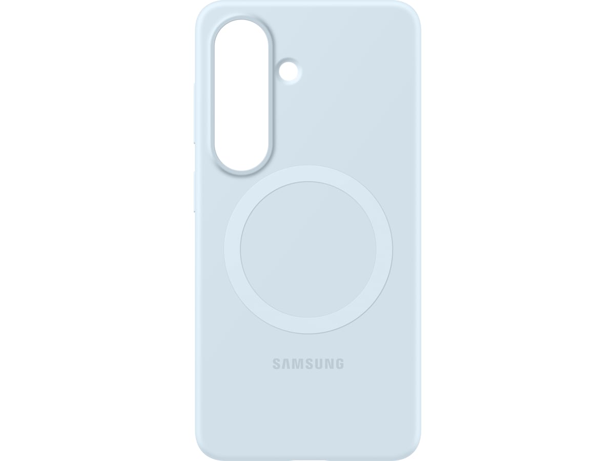 Samsung Galaxy S26 Magnet Silikondeksel (lysblå) Mobildeksel
