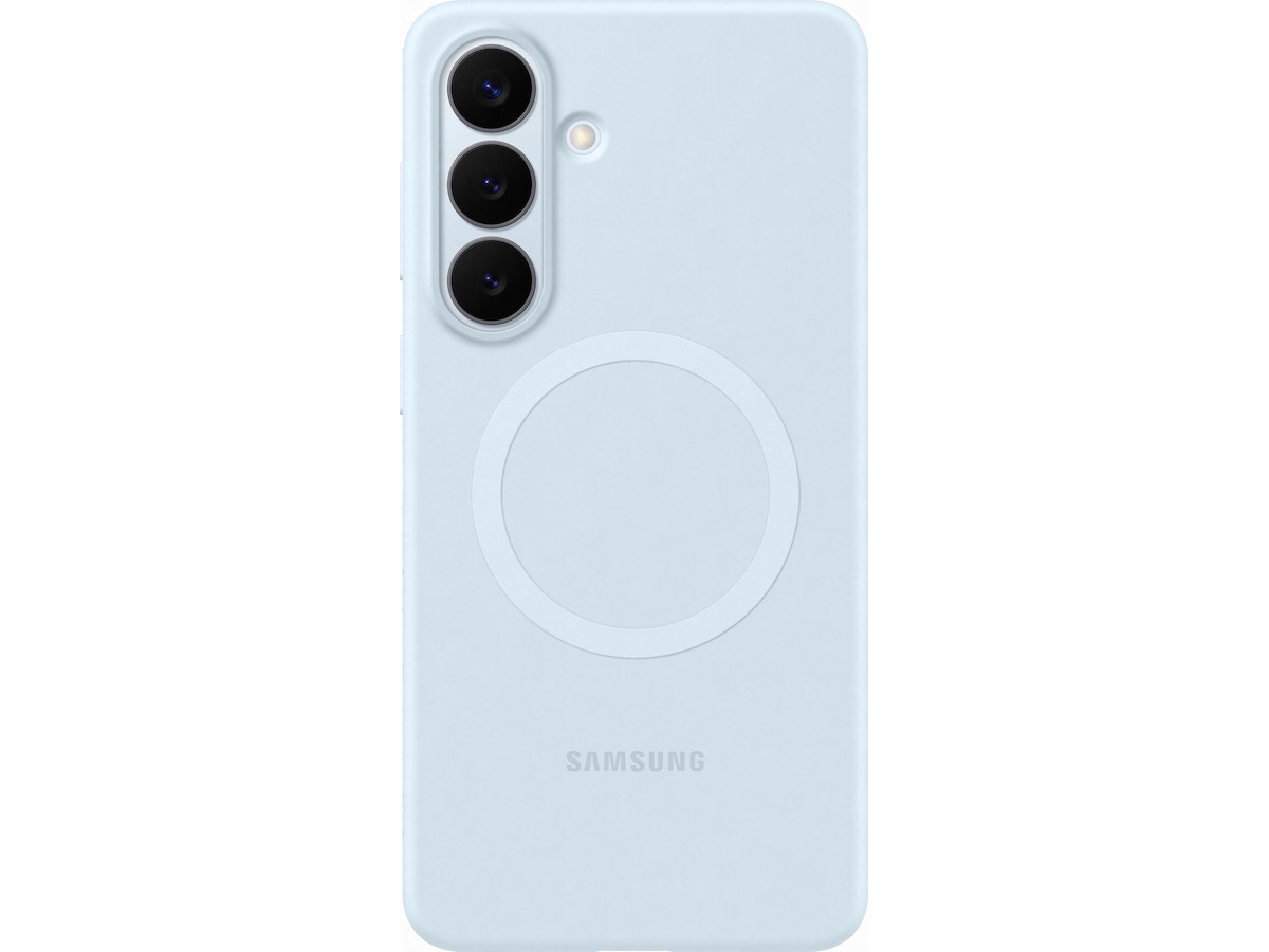 Samsung Galaxy S26+ Magnet silikondeksel (light blue) Mobildeksel