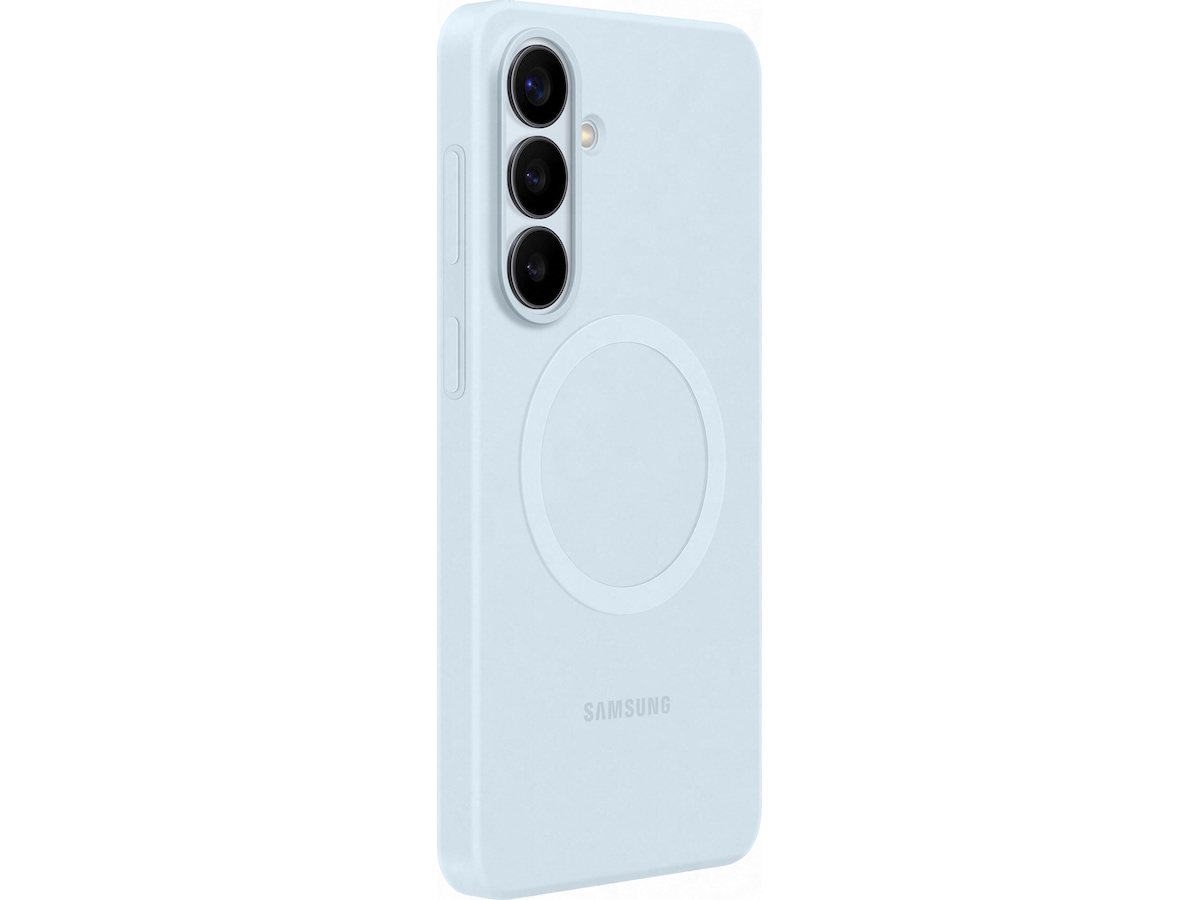 Samsung Galaxy S26+ Magnet silikondeksel (light blue) Mobildeksel