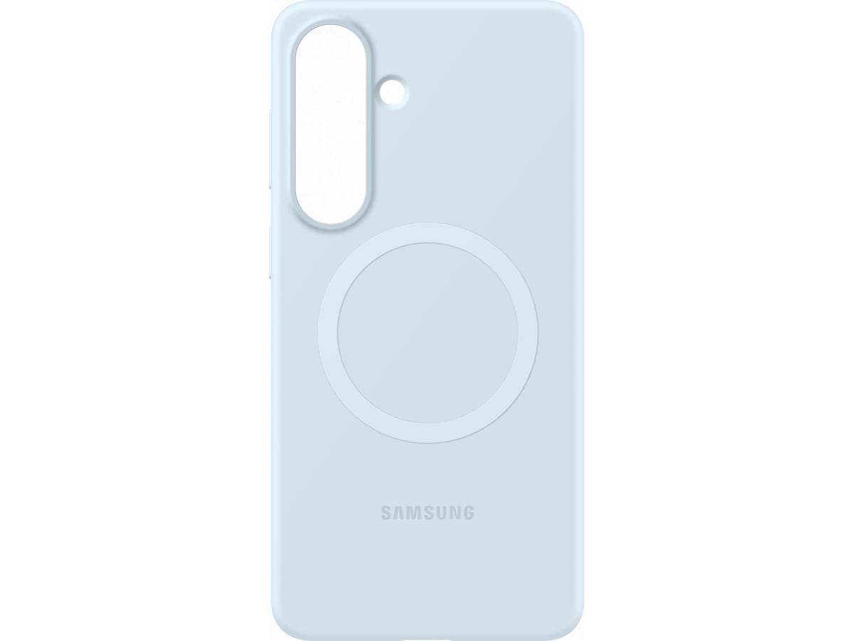 Samsung Galaxy S26+ Magnet silikondeksel (light blue) Mobildeksel