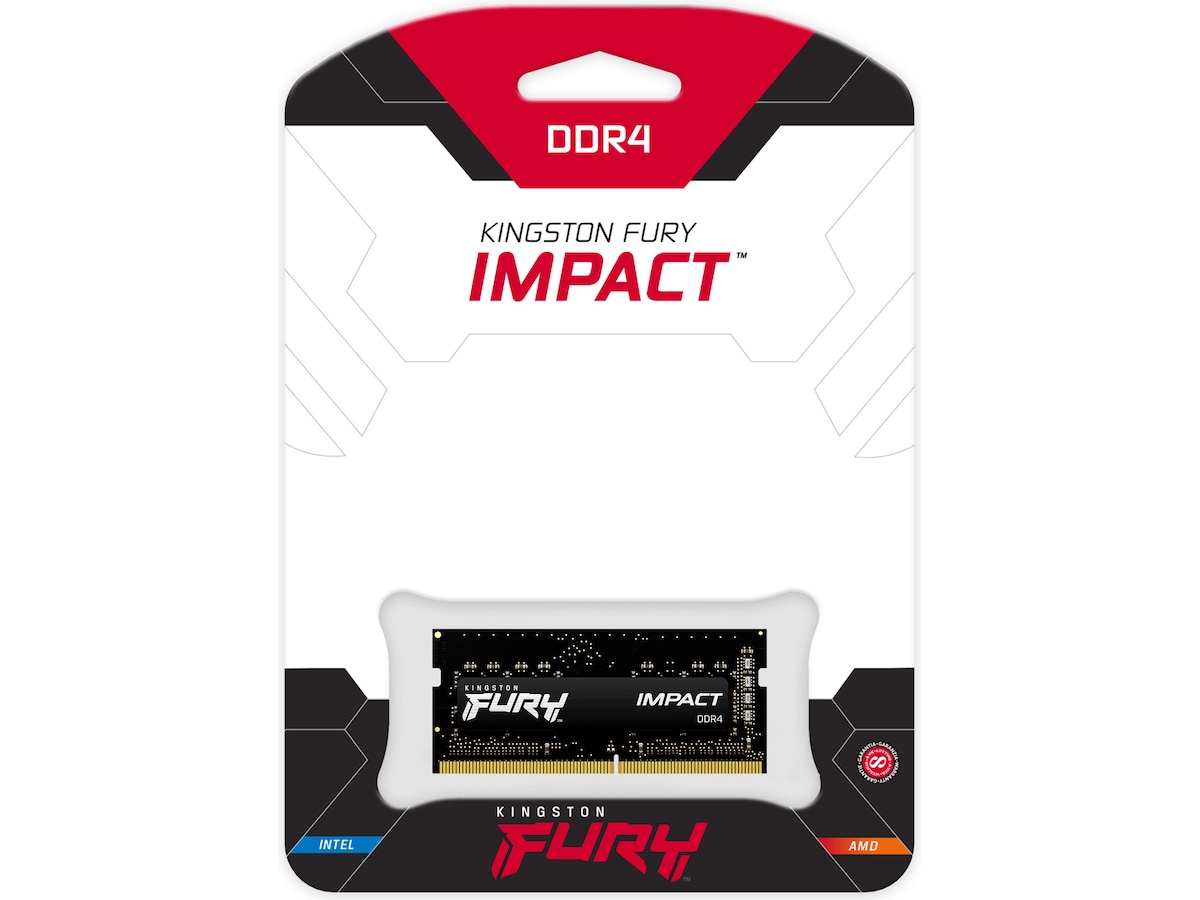 Kingston FURY Impact DDR4 3200MHz 16GB -B-Grade Demo minne (ram)