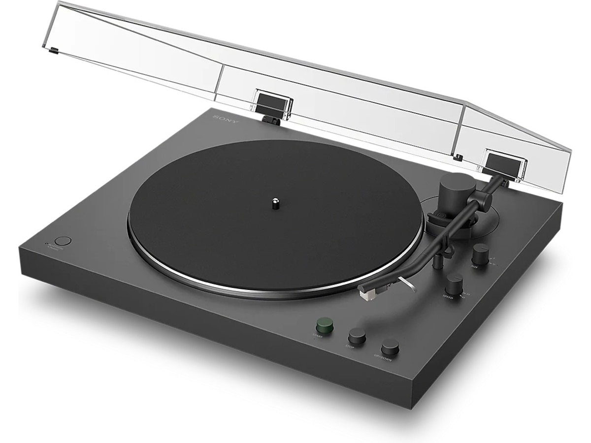 Sony PS-LX3BT platespiller, trådløs Bluetooth, automatisk avspilling Platespiller