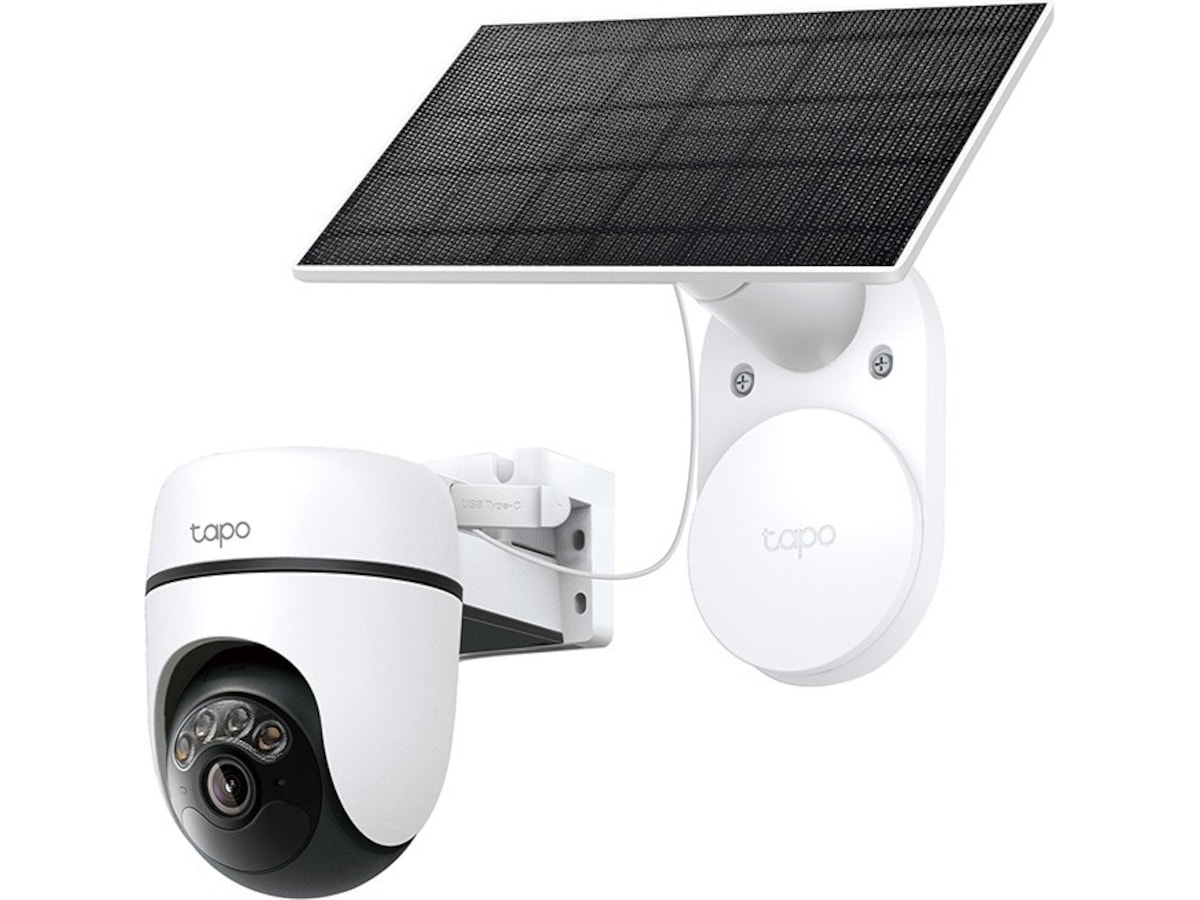 TP-Link Tapo C610 KIT overvåkningskamera, solcelledrevet Overvåkningskameraer