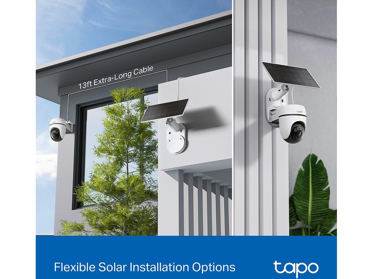 TP-Link Tapo C610 KIT overvåkningskamera, solcelledrevet Overvåkningskameraer