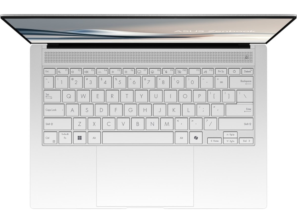 ASUS Zenbook S14 UX5406SA 14" 3K OLED (hvit) PC - Bærbar / laptop