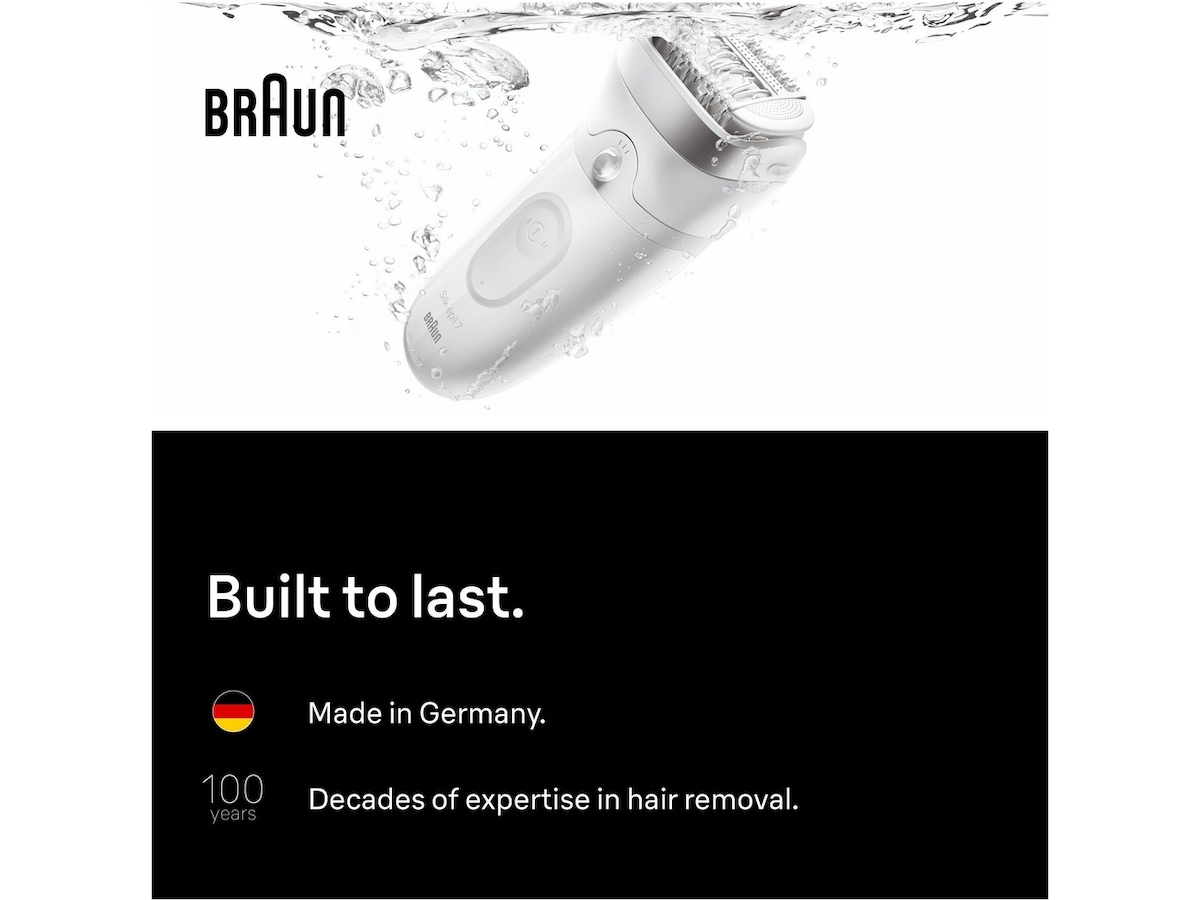 Braun Silk·épil 7 (sølv) Epilator & IPL-hårfjerning
