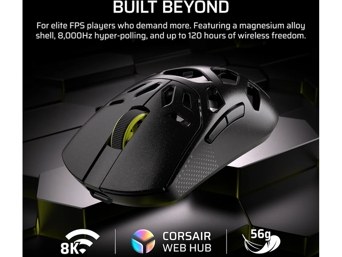 Corsair Sabre v2 Pro gamingmus (hvit) Gamingmus