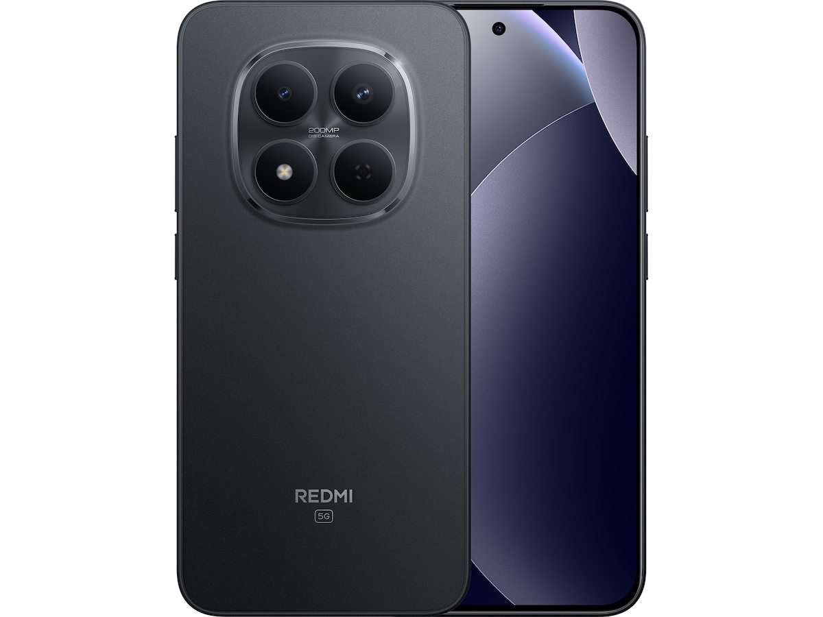 Xiaomi Redmi Note 15 Pro 5G 256GB (sort) Mobiltelefoner