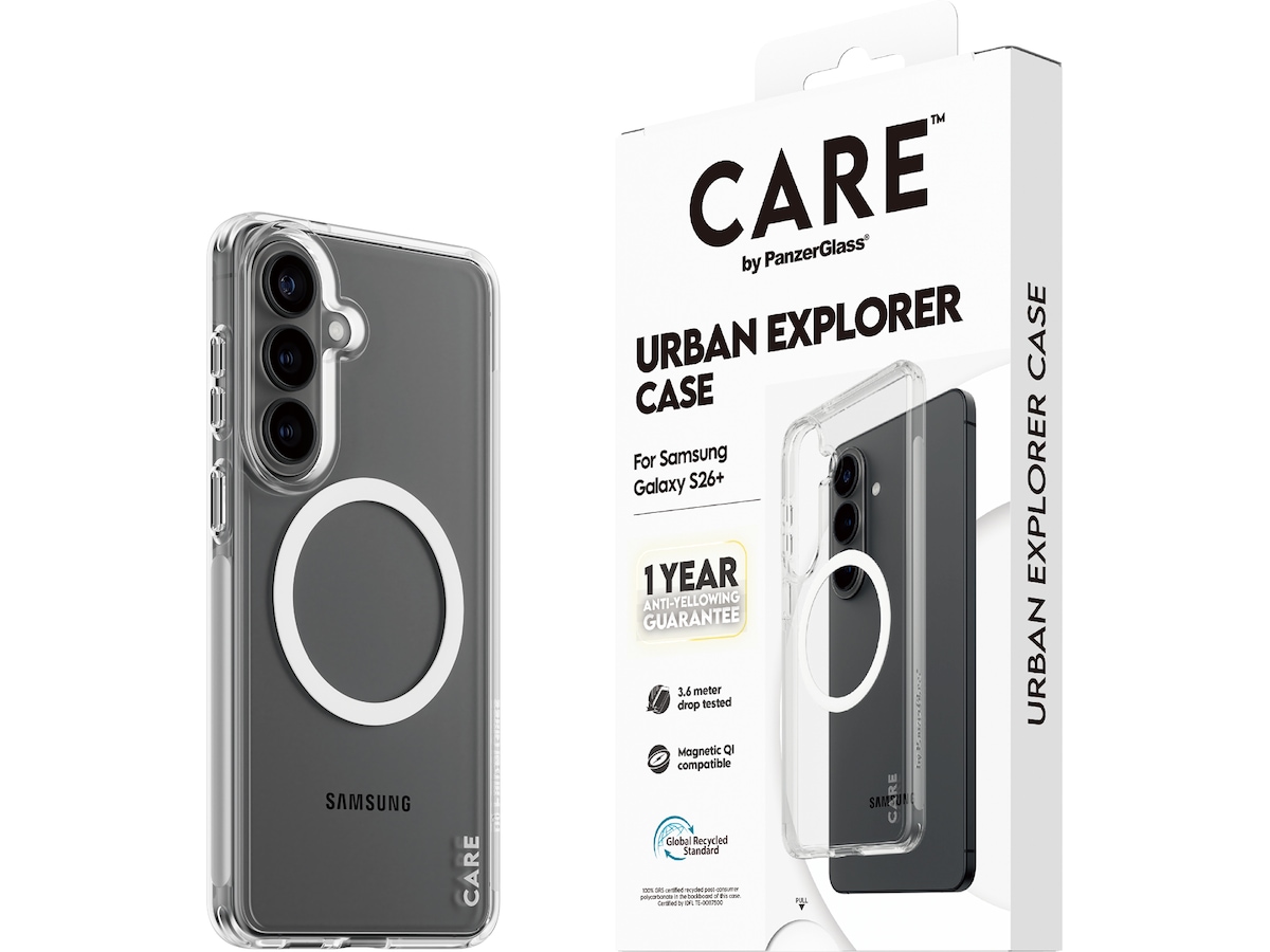 PanzerGlass CARE Galaxy S26+ Urban Explorer deksel (gjennomsiktig) Mobildeksel