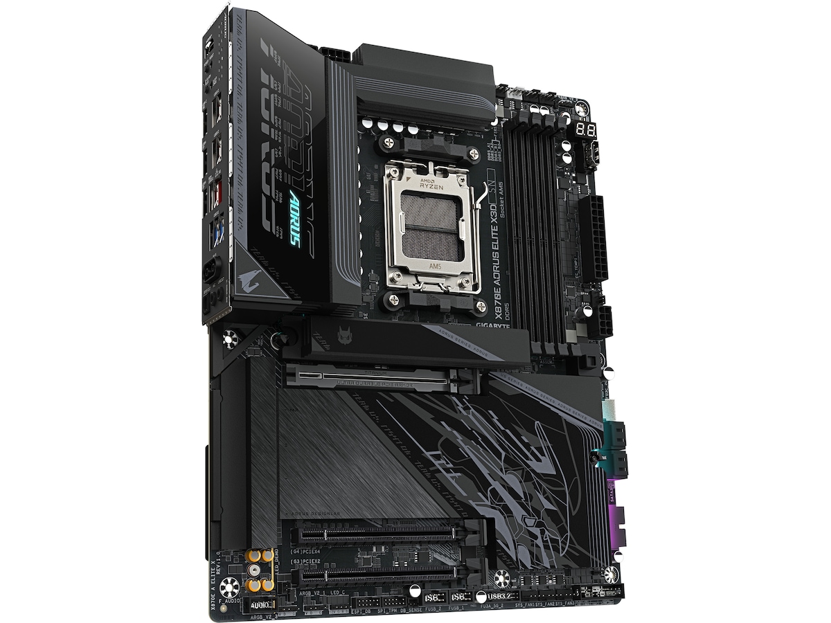 Gigabyte X870E AORUS ELITE X3D hovedkort AMD Socket