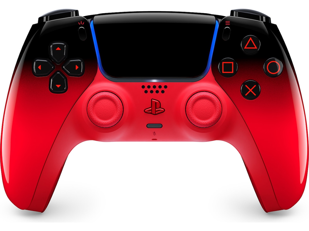 PlayStation 5 DualSense Kontroller (Techno Red) Tilbehør til spillkonsoller