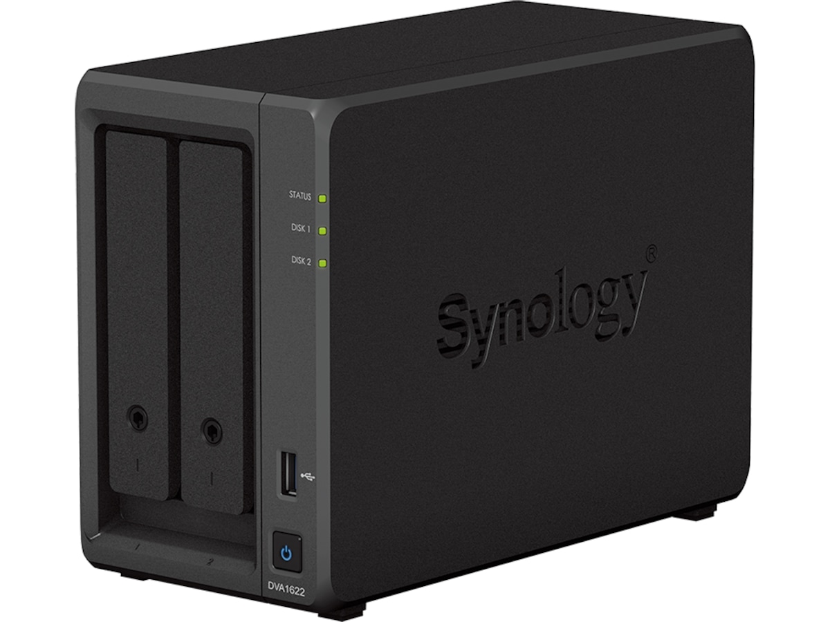 Synology DVA1622 DDR4 6GB AI-drevet nettverksvideoopptaker Tilbehør til overvåkningskameraer