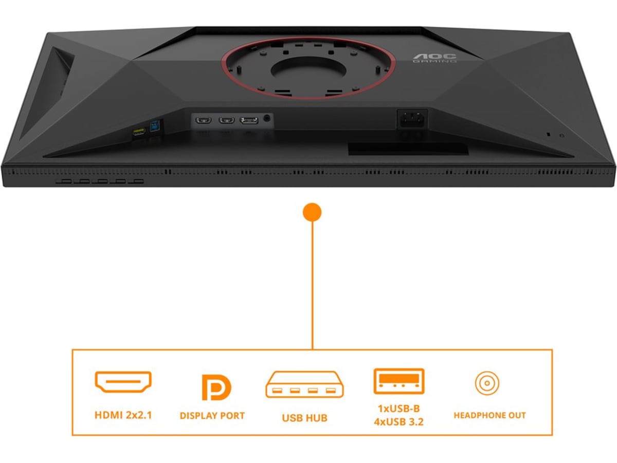 AOC 27" 4K gamingskjerm U27G4XM Gamingskjermer