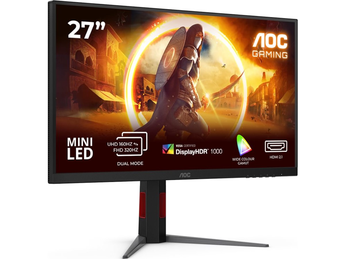 AOC 27" 4K gamingskjerm U27G4XM Gamingskjermer
