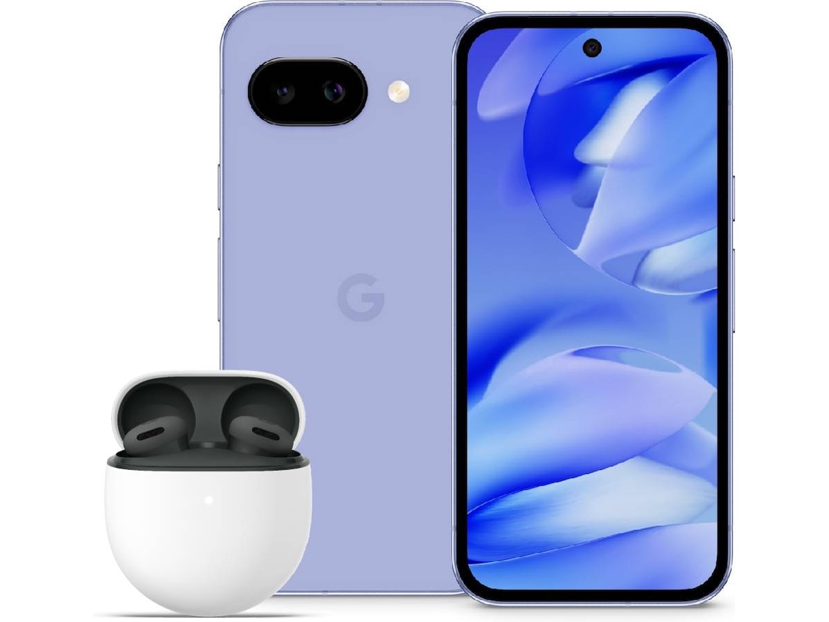Google Pixel 9a 128GB (iris) + Buds 2a Mobiltelefoner