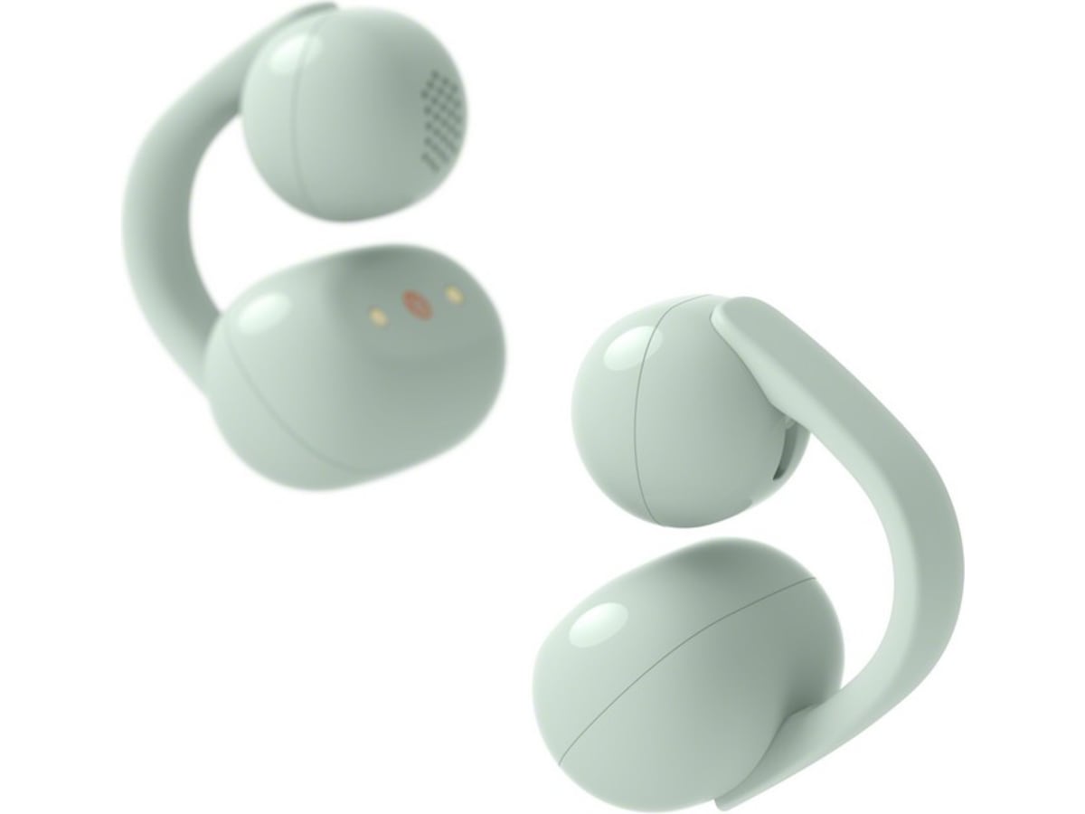 Sony LinkBuds Clip åpne øretelefoner (grønn) Hodetelefoner