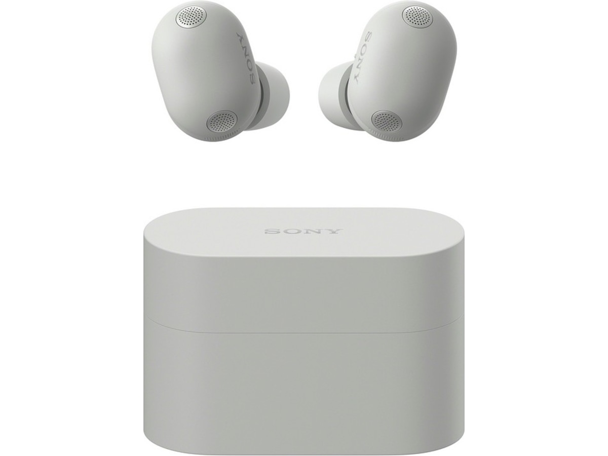 Sony WF-1000XM6 trådløse ørepropper med støydemping (Platinum Silver) Ørepropper