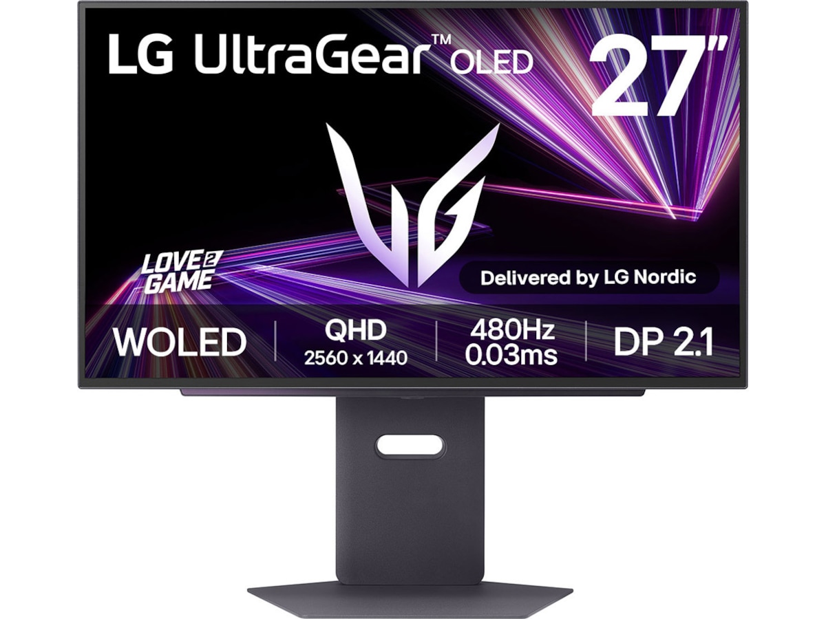 LG 27" UltraGear gamingskjerm 27GX790A Gamingskjermer