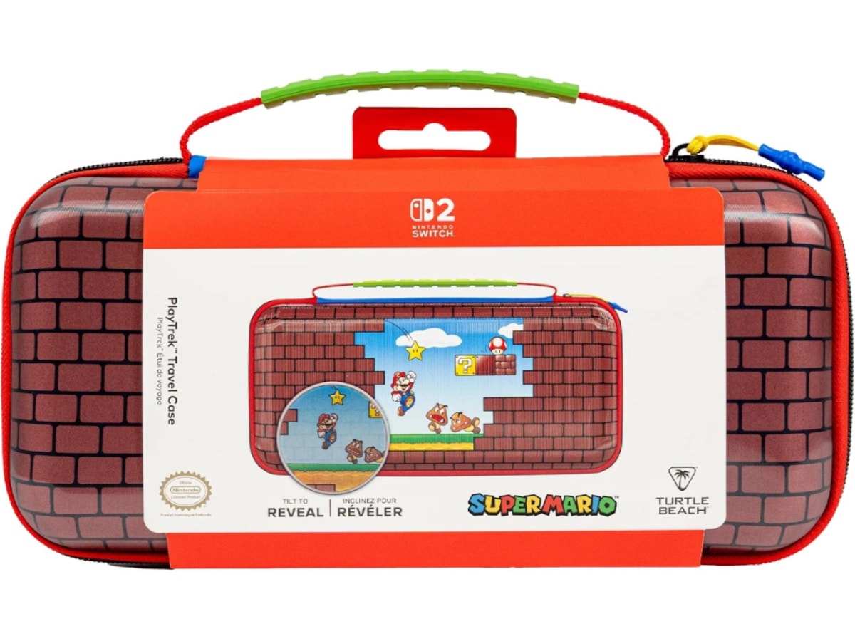 Turtle Beach PlayTrek reiseetui - Mario Bricks Tilbehør til spillkonsoller